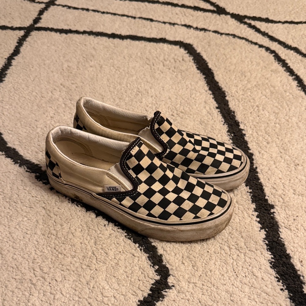 Vans Classic Checkerboard Slip-On Sneaker
